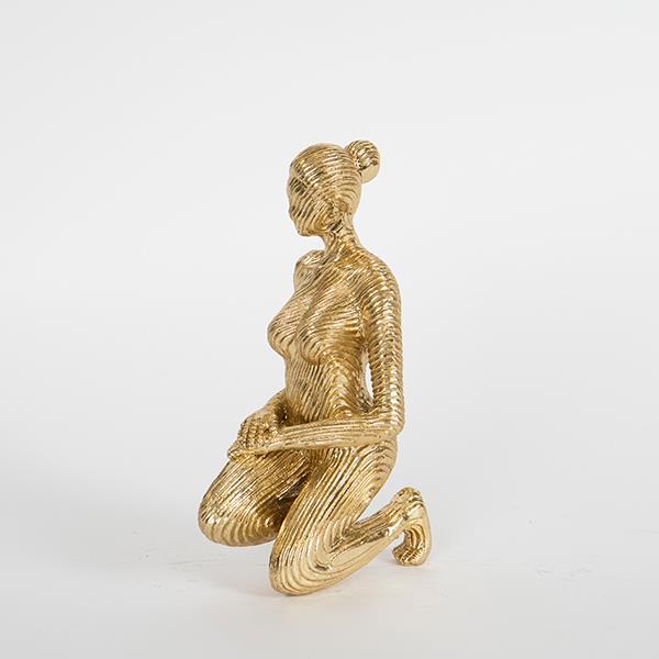 ΔΙΑΚΟΣΜΗΤΙΚΟ ΓΛΥΠΤΟ ΓΥΝΑΙΚΑ ΧΡΥΣΟ 12.5x6x17.5cm