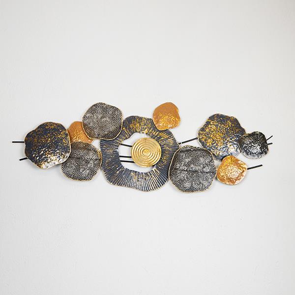 ΔΙΑΚΟΣΜΗΤΙΚΟ ΤΟΙΧΟΥ ΜΠΛΕ-ΧΡΥΣΟ 109x2.5x40.5cm