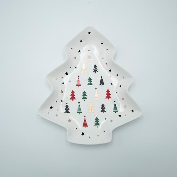 ΠΙΑΤΕΛΑ ΔΕΝΤΡΑΚΙ ΜΕ ΧΡΩΜΑΤΙΣΤΑ ΔΕΝΤΡΑΚΙΑ, 25cm