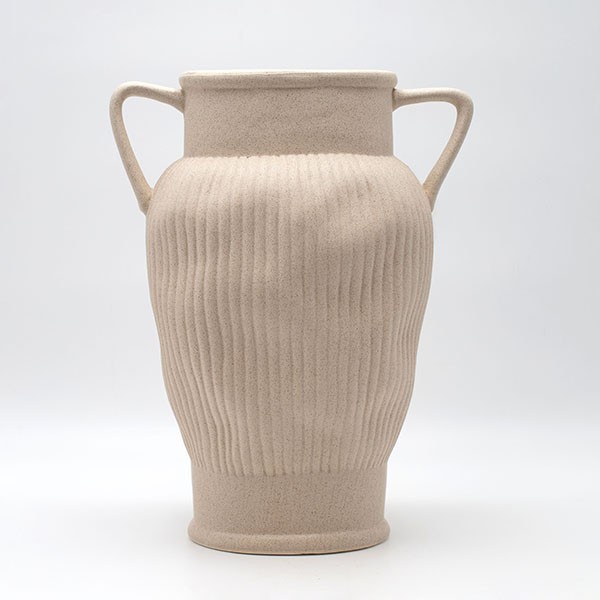 ΒΑΖΟ ΚΕΡΑΜΙΚΟ ΚΡΕΜ 25.3x15x32cm