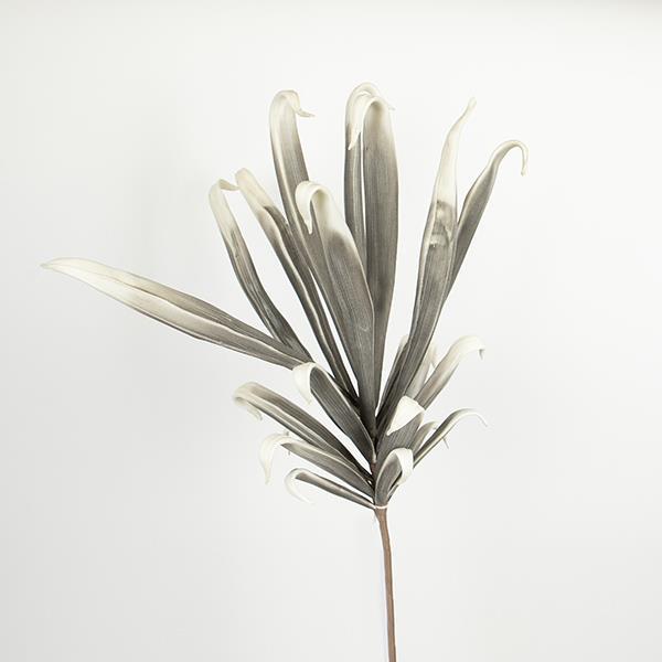 ΦΥΛΛΟ/ΚΛΑΔΙ FOAM ΓΚΡΙ- ΛΕΥΚΟ 98cm