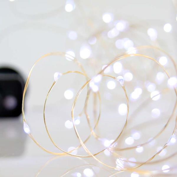 ΣΕΙΡΑ, 100 MINI LED, ΜΕΤΑΣΧΗΜΑΤΙΣΤΗ, 8 ΠΡΟΓΡΑΜΜΑΤΑ & ΜΝΗΜΗ, ΑΣΗΜΙ ΧΑΛΚΙΝΟ ΚΑΛΩΔΙΟ, ΛΕΥΚΟ LED ANA 10cm, ΠΡΟΕΚΤΑΣΗ ΠΑΡΟΧΗΣ 5m, ΙΡ44