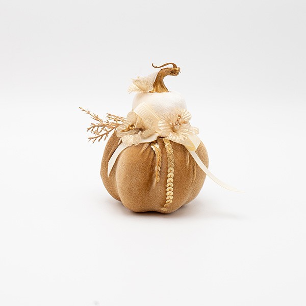 ΒΕΛΟΥΔΙΝΗ ΚΟΛΟΚΥΘΑ, ΔΙΠΛΗ, ΛΕΥΚΗ ΜΟΚΑ, 9x13cm