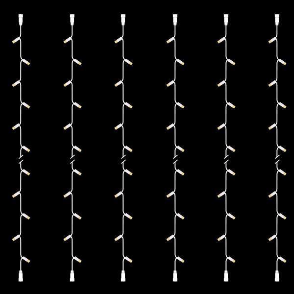 ΣΕΙΡΑ, DIY ΣΕΤ 6 ΤΜΧ, 20 LED, 2 ΕΠΕΚΤΑΣΕΙΣ, ΛΕΥΚΟ ΚΑΟΥΤΣΟΥΚ ΚΑΛΩΔΙΟ, ΘΕΡΜO ΛΕΥΚO LED ΑΝΑ 10cm, ΙΡ65