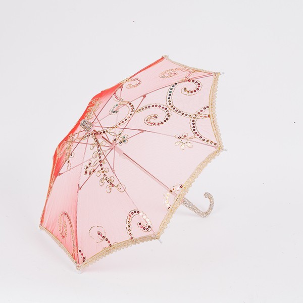 ΟΜΠΡΕΛΑ, ΚΟΚΚΙΝΗ ΟΡΓΑΝΤΖΑ, 41cm