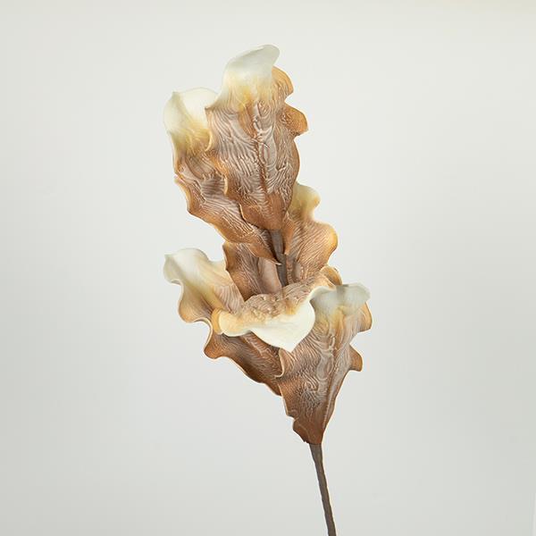 ΦΥΛΛΟ/ΚΛΑΔΙ FOAM ΚΑΦΕ-ΛΕΥΚΟ 92cm
