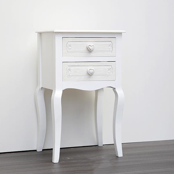 ΚΟΜΟΔΙΝΟ ΞΥΛΙΝΟ ΛΕΥΚΟ  40x32x67.5cm