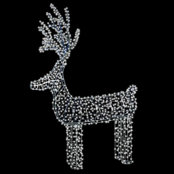 ΕΠΑΓΓΕΛΜΑΤΙΚΟ ΣΧΕΔΙΟ, ΤΑΡΑΝΔΟΣ 3D, 230V, ΛΕΥΚΟ LED, 220x150x50cm, IP65