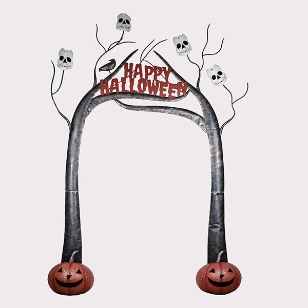 ΜΕΤΑΛΛΙΚΗ ΚΑΜΑΡΑ, HALLOWEEN, 220x45x302cm