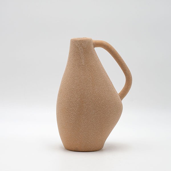 ΒΑΖΟ ΚΕΡΑΜΙΚΟ ΑΝΟΙΧΤΟ ΚΑΦΕ 14.8x8.5x15.5cm