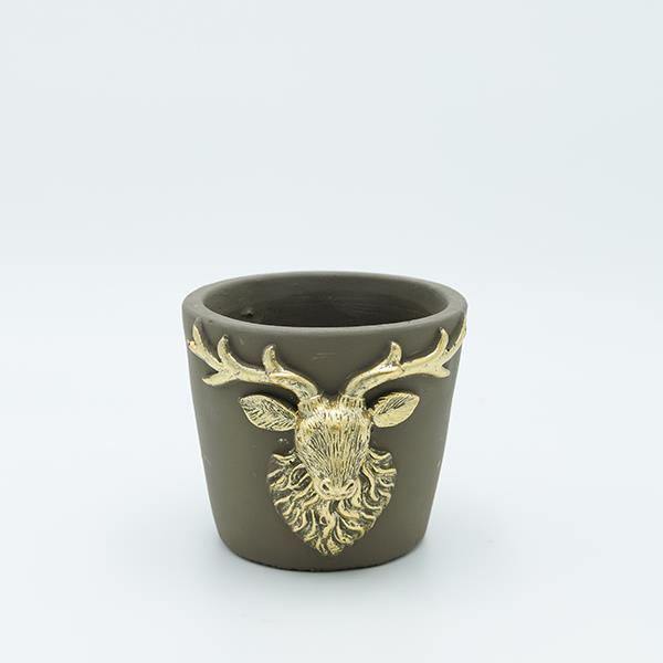 ΚΑΣΠΟ ΑΠΌ ΤΣΙΜΕΝΤΟ, ΜΕ ΑΝΑΓΛΥΦΟ ΤΑΡΑΝΔΟ, 12.5x11x9.5cm