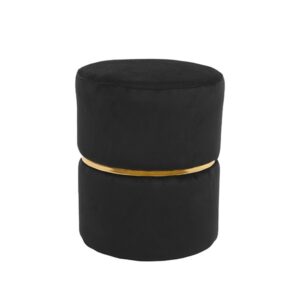 ΣΚΑΜΠΟ ΒΕΛΟΥΔΟ ΜΑΥΡΟ 31x31x37cm