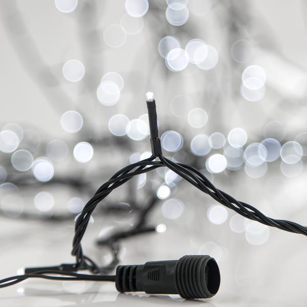 ΣΕΙΡΑ, 280 LED 3mm, 31V, 8 ΠΡΟΓΡΑΜΜΑΤΑ, 2 ΕΠΕΚΤΑΣΕΙΣ ΕΩΣ 5 ΣΕΤ, ΠΡΑΣΙΝΟ PVC ΚΑΛΩΔΙΟ, ΛΕΥΚΟ LED ANA 7.5cm, ΙΡ44 (ΧΩΡΙΣ ΜΕΤΑΣΧΗΜΑΤΙΣΤΗ, ΧΩΡΙΣ ΠΡΟΕΚΤΑΣΗ ΠΑΡΟΧΗΣ)